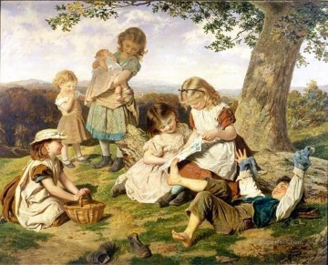 童話の本 ソフィー・ゲンゲンブレ・アンダーソン Oil Paintings
